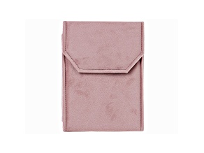 Pink Necklace Presentation Folder. Approximately 8"L x 5.5"W.