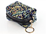 Jewelry Essentials Kit in Black Sequin Zippered Pouch