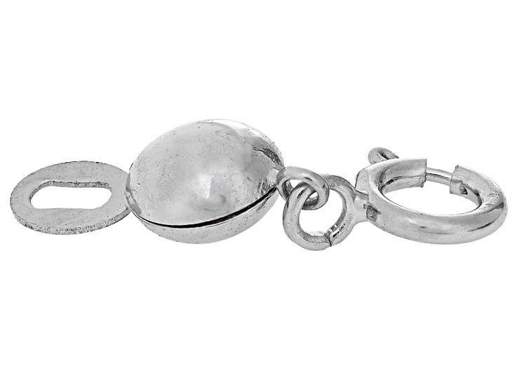 Splendido Oro™ 10k White Gold Magnetic Clasp Converter - ACC181A | JTV