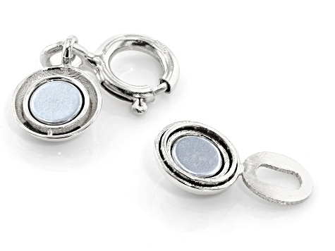 Splendido Oro™ 10k White Gold Magnetic Clasp Converter - ACC181A | JTV