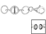 Magnetic Clasp Set of 2 in Rhodium Over Sterling Silver