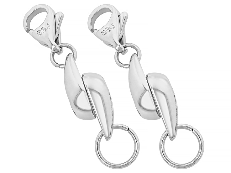 Stainless Steel Magnetic Twist Clasp Set of 2