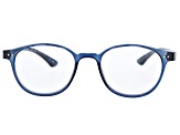 SEAYU™ Blue Light Blocking Reading Glasses in Transparent Blue +1.50 Strength