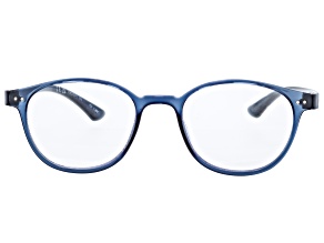 SEAYU™ Blue Light Blocking Reading Glasses in Transparent Blue +2.00 Strength