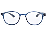 SEAYU™ Blue Light Blocking Reading Glasses in Transparent Blue +3.50 Strength