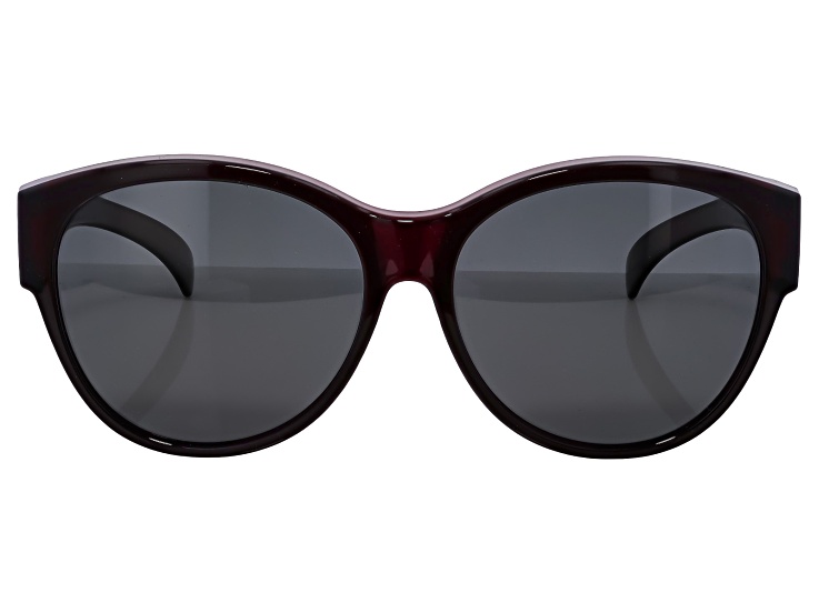 SEAYU™ Overglasses in Burgundy - EYE022B | JTV display picture 1