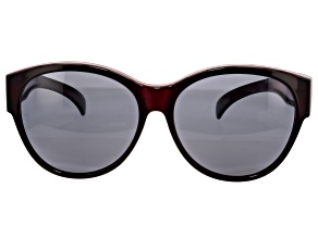 SEAYU™ Overglasses in Transparent Burgundy