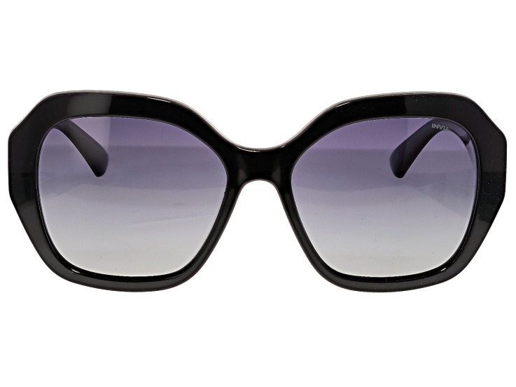 SEAYUâ„¢ Sunglasses in Black with Silver Accents