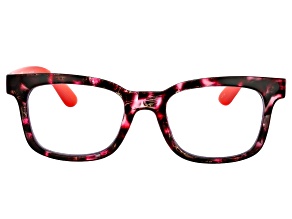 SEAYU™ Reading Glasses in Red and Tortoise Shell Color +2.00 Strength