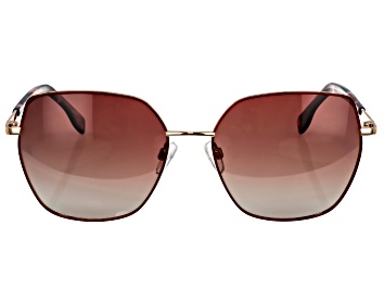 Picture of SEAYU™ Premium Polarizing Sunglasses in Gold & Tortoise Shell Color with Brown Lenses