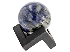 Sodalite Decorative Sphere Appx 47-52mm with Stand