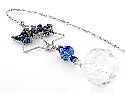Lapis Lazuli and Glass Star and Moon Sun Catchers - HDC102 | JTV