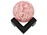 Rose Quartz in Resin Sphere with Stand