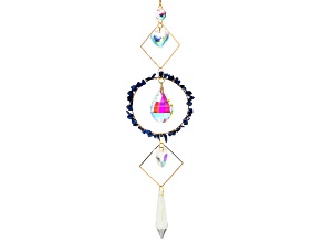 Lapis Lazuli & Crystal Suncatcher