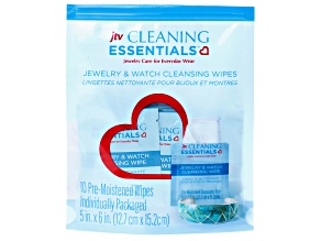 Jewelry Cleaning Essentials(TM) Pack of 10 Wipes