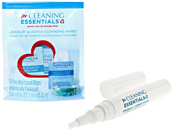 Picture of JTV Cleaning Essentials(R) Sparkle and Shine Stick And Pack of 10 Cleaning Wipes