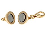 Magnetic Clasp Converter 18k Yellow Gold Over Sterling Silver Large