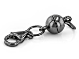 Magnetic Clasp Converter In Black Rhodium Over Sterling Silver
