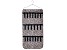 Double-Sided Hanging Jewelry Storage Organizer in Leopard Print