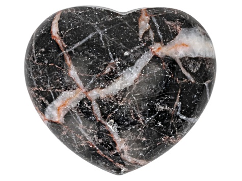 Multi-Stone 45x40mm Puffy Heart Set of 6 - JMO704 | JTV