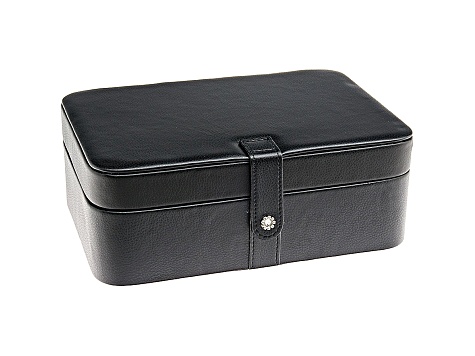 Jewelry Box Lila Black Faux Leather By Mele & Co.