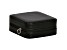 Travel Jewelry Box Dana in Faux Leather in Black