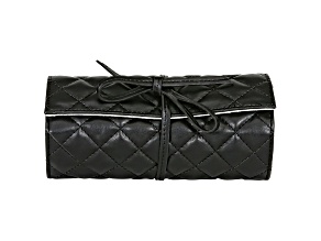 Travel Jewelry Roll Whitley in Faux Leather