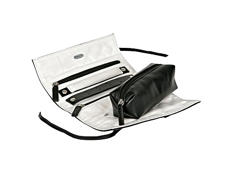 Travel Jewelry Roll Whitley in Faux Leather