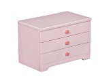 Wooden Ballerina Musical Jewelry Box Alice in Pink
