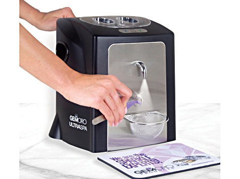 Ultraspa ™ Black Color Dual Ultrasonic & Steamer