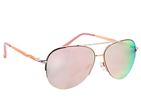 guess pink aviator sunglasses