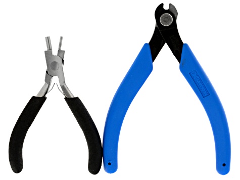 Pre-Owned Memory Wire Designer Tool Kit includes Memory Wire Shears And Finishing Pliers