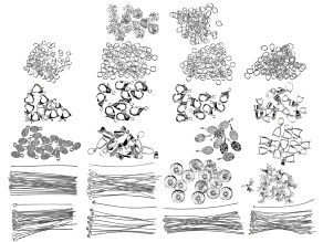 Pre-Owned Findings Bulk Supply Kit in Silver Tone Jump Rings, Bails, Caps, Pins & Clasps Appx 785 to
