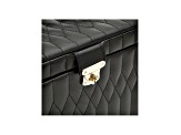 Caroline Extra Large Jewelry Box Black By Wolf