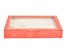 WOLF Large Ring Box with Window and LusterLoc (TM) in Coral