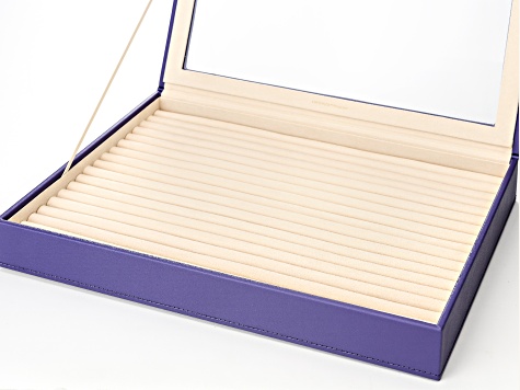 WOLF Large Ring Box with Window and LusterLoc (TM) in