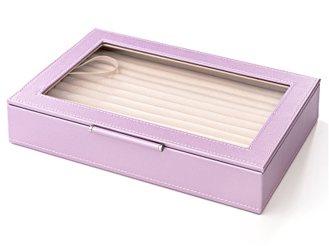 WOLF Medium Ring Box with Window and LusterLoc (TM) in
