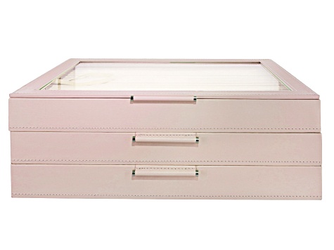 at Home 3-Tier Acrylic Drawer Jewelry Box