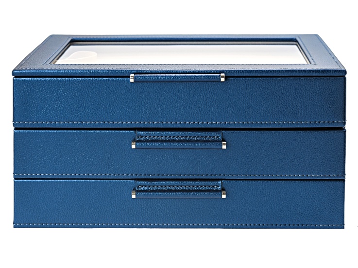 Wolf Windsor Watch Wolf Designs Wolf Stackable Watch Box WOLF