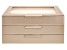 WOLF Medium Jewelry Box with Window and LusterLoc (TM) in Rose Gold