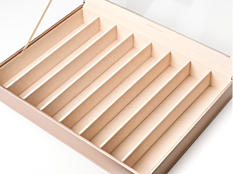 WOLF Large Necklace & Bracelet Box with Window and LusterLoc (TM