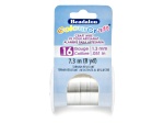 ColourCraft Wire, 16 gauge Silver Plated Tarnish Resistant, 8 yd spool