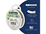 7 Strand Stainless Steel Bead Stringing Wire, .024 in, Bright, 300ft