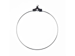 John Bead Must Have Findings 38mm Silver Tone Iron Large Earring Hoops 10 Pieces