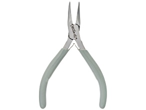 4.75" Stainless Steel Jewelry Making Pliers Classic Slim Bent Nose