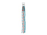 Crystal Lane DIY 4mm Purple & Blue Mix Glass Bicone 7" Designer 4 Bead Strands