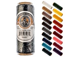 Gudebrod 0.38mm Black 3ply Waxed Beading Thread 500ft