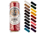 Gudebrod 0.38mm Red 3ply Waxed Beading Thread 500ft