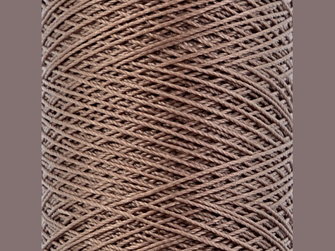 Gudebrod 0.38mm Sand Color 3ply Waxed Beading Thread 500ft