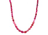 Mahenge Spinel 4x6-6x8mm Tumbled Bead Strand Approximately 14" in Length